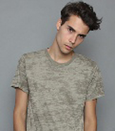 ALTERNATIVE APPAREL MENS BURNOUT TEE