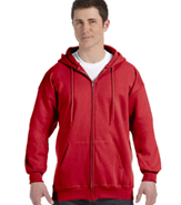 HANES ULTIMATE COTTON FULL-ZIP HOOD