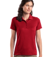 SPORT-TEK LADIES DRY ZONE RAGLAN ACCENT SPORT SHIRT