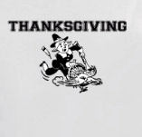CHASING THE TURKEY t-shirt design idea
