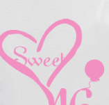 SWEET SIXTEEN HEART t-shirt design idea