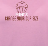 CUP SIZE t-shirt design idea