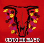 CINCO DE MAYO COLORFUL DESIGN t-shirt design idea
