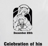 DECEMBER 25TH CELEBRATION t-shirt design idea