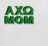 ALPHA CHI OMEGA MOM t-shirt design idea