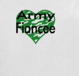 ARMY FIANCEE t-shirt design idea