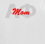 ALPHA PHI MOM t-shirt design idea