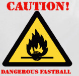 CAUTION! BASEBALL t-shirt design idea