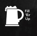 FILL 'ER UP-PUB t-shirt design idea
