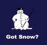 GOT SNOW? t-shirt design idea