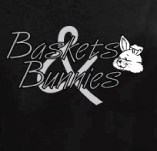 BASKETS & BUNNIES t-shirt design idea