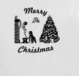 CHRISTMAS MORNING t-shirt design idea