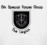 SPECIAL FORCES 5TH GROUP t-shirt design idea
