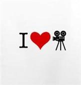 I HEART FILM t-shirt design idea