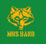 HIGH SCHOOL BAND WOLVES t-shirt design idea