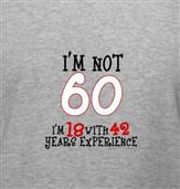 60 YEARS t-shirt design idea