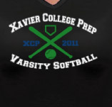 XCP VARSITY SOFTBALL t-shirt design idea