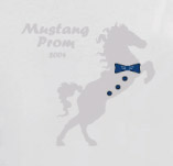 MUSTANG PROM t-shirt design idea