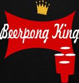 BEERPONG KING t-shirt design idea
