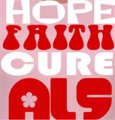 HOPE FAITH CURE ALS t-shirt design idea