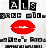 ALS GONE WILD t-shirt design idea