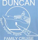 DUNCAN CRUISE t-shirt design idea