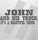 JOHN&AMP;#39;S TRUCK t-shirt design idea