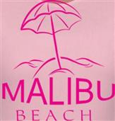 MALIBU BEACH t-shirt design idea