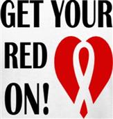 GET YOUR RED ON t-shirt design idea