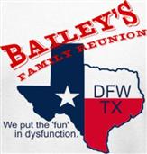 BAILEY REUNION t-shirt design idea