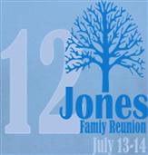 JONES REUNION t-shirt design idea