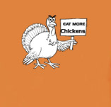 EAT MORE CHICKEN t-shirt design idea