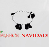 FLEECE NAVIDAD t-shirt design idea