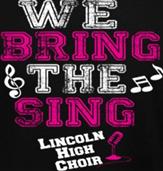 BRING THE SING t-shirt design idea