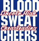 BLOOD SWEAT CHEERS t-shirt design idea