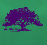 BE THE TREE t-shirt design idea