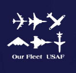 UNITED STATES AIR FORCE OUR FLEET t-shirt design idea