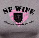 SPECIAL FORCES WIFE TOUGH HUSBAND t-shirt design idea