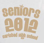 CARLSBAD HIGHSCHOOL SENIORS t-shirt design idea