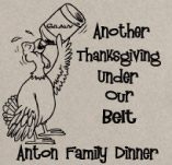 ANOTHER THANKSGIVING UNDER OUR BELT t-shirt design idea