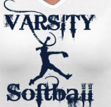 VARSITY SOFTBALL t-shirt design idea