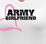 ARMY GIRLFRIEND t-shirt design idea