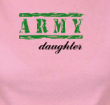 ARMY DAUGHTER t-shirt design idea