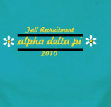 ALPHA DELTA PI RECRUITMENT t-shirt design idea