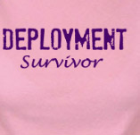 DEPLOYMENT SURVIVOR t-shirt design idea
