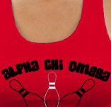 ALPHA CHI OMEGA BOWL-A-THON t-shirt design idea
