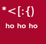 TEXT SYMBOL SANTA t-shirt design idea